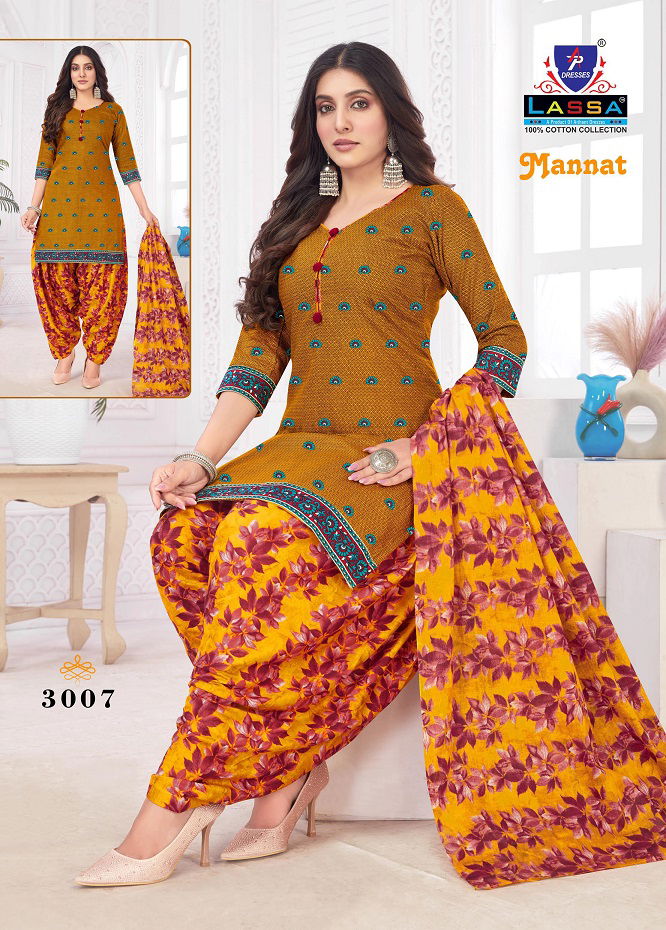 Mannat Vol 3 By Arihant Lassa Daily Wear Cotton Printed Dress Material Wholesalers In Delhi